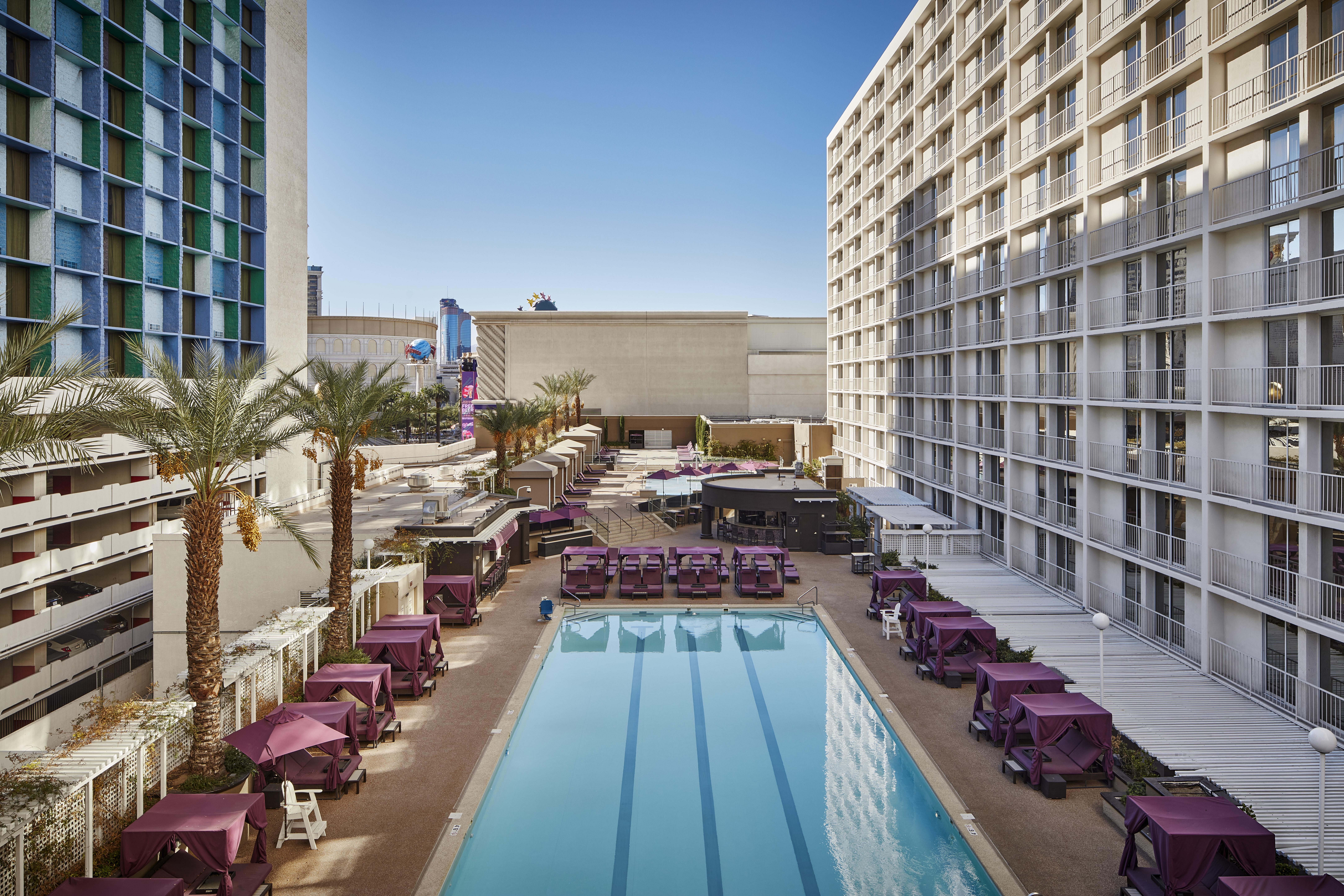 Harrah's Las Vegas Hotel&Casino Exterior foto